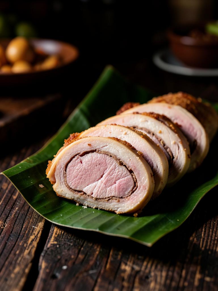 Chả Lụa (Pork Roll)