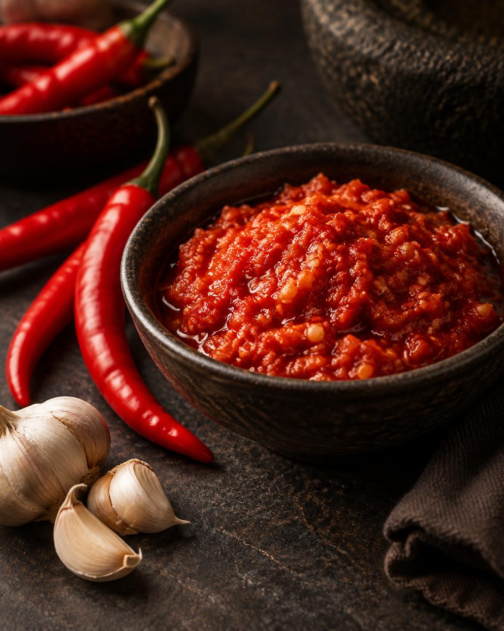 Sambal Oelek (Ground Chilli Paste)